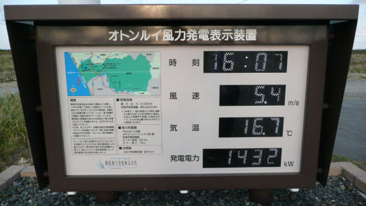 風力発電所表示装置