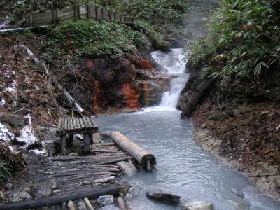 天然足湯