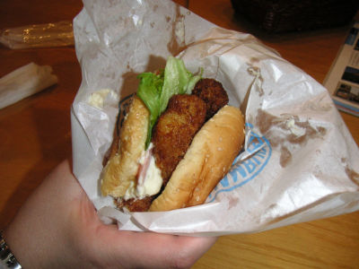 ホタテバーガー
