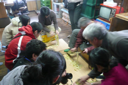 オボロ昆布づくり体験